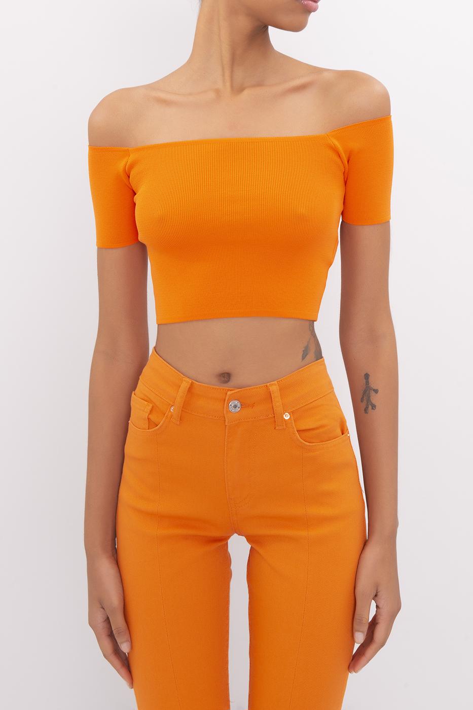 BSL Women Carmen Collar Knit Body - Narbonne