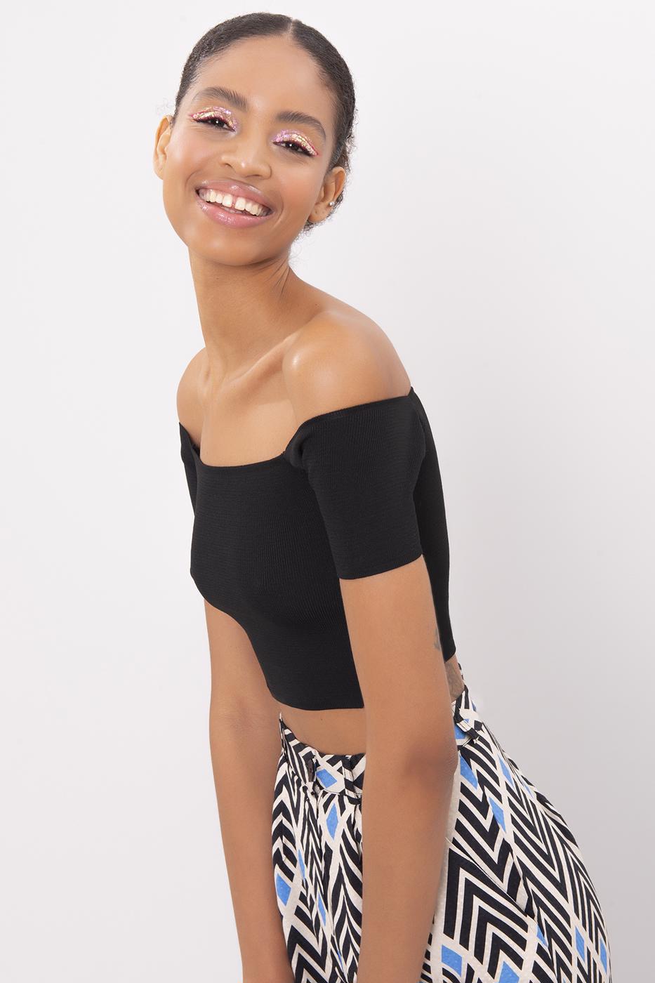 BSL Women Carmen Collar Knit Body - Denver