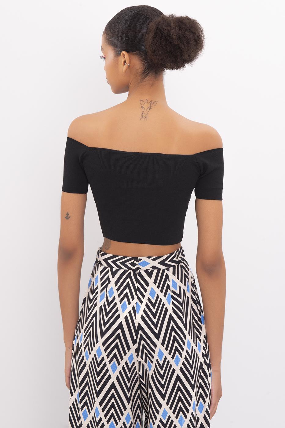 BSL Women Carmen Collar Knit Body - Denver