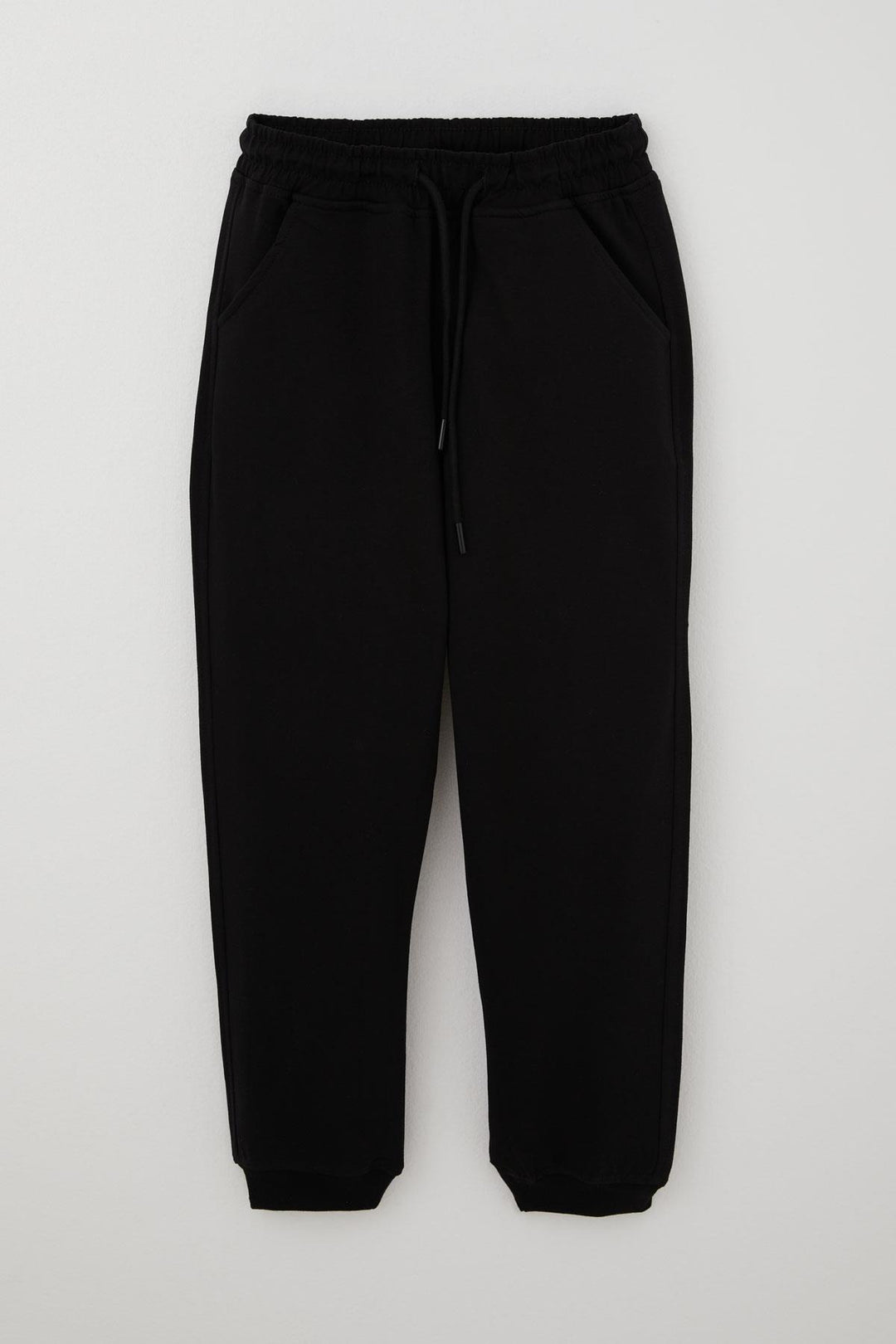 BRE Cegısa Boys' Sweatpants with Drawstring Waistband and Pockets, Elastic Waist, 102 Years, Black - Maidstone