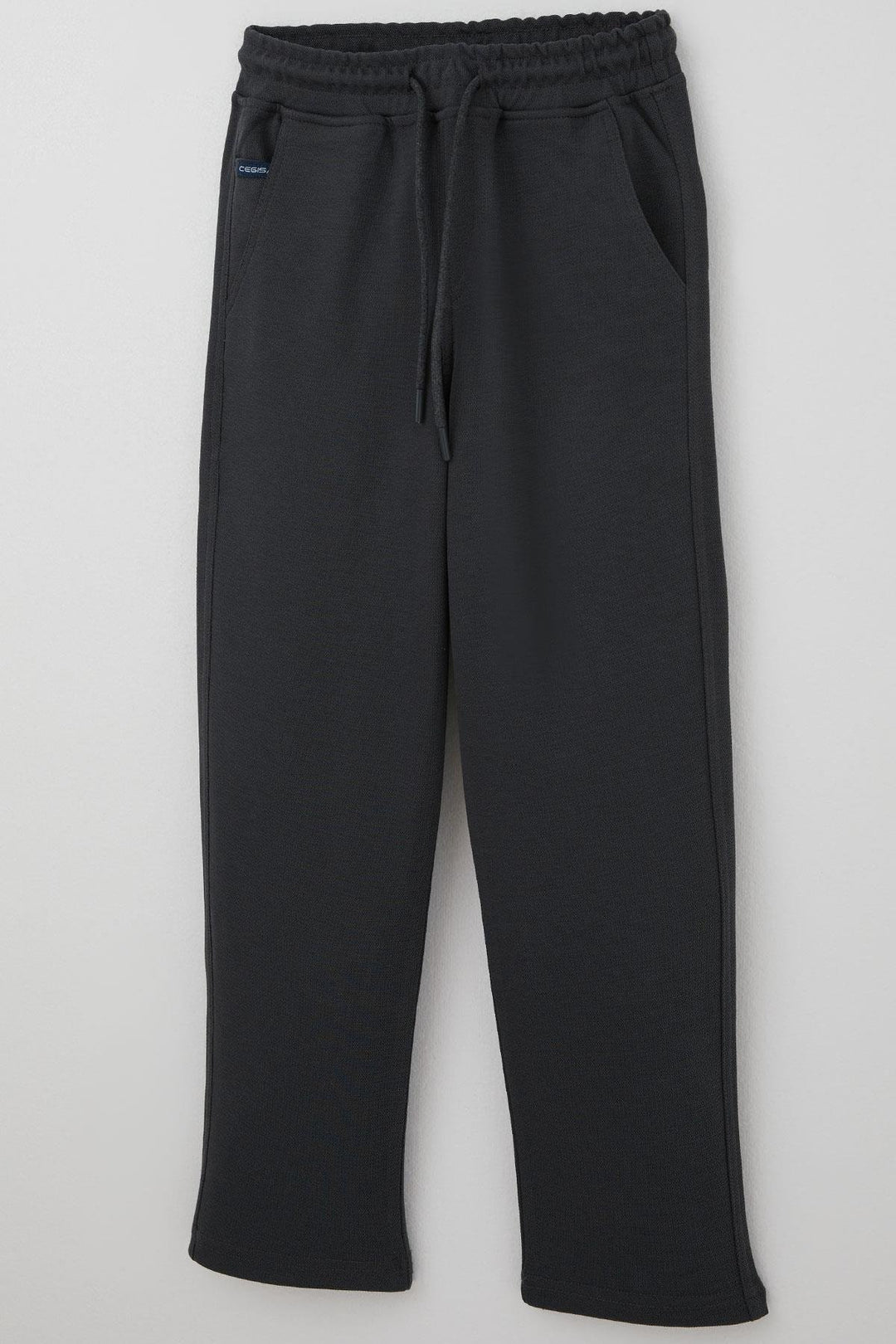 BRE Cegısa Erkek Çocuk Eşofman Altı Bağcıklı Cepli Beli Lastikli 6-9 Yaş, Füme - San Severo