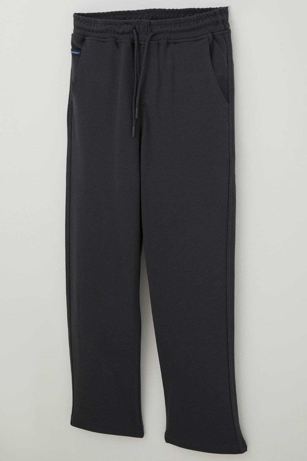 BRE Cegısa Erkek Çocuk Eşofman Altı Bağcıklı Cepli Beli Lastikli 102 Yaş, Füme - Târgu Jiu