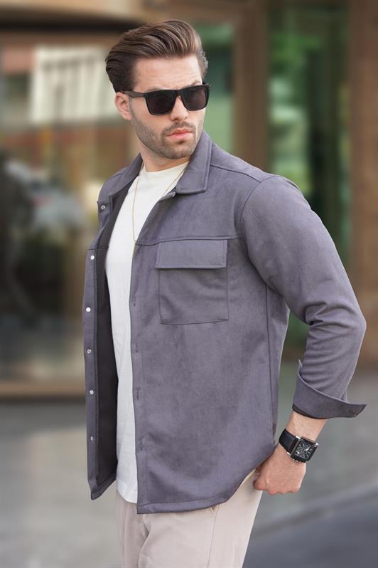 MDX Smoke Pocket Detailed Shirt Jacket 6748 - Chilliwack