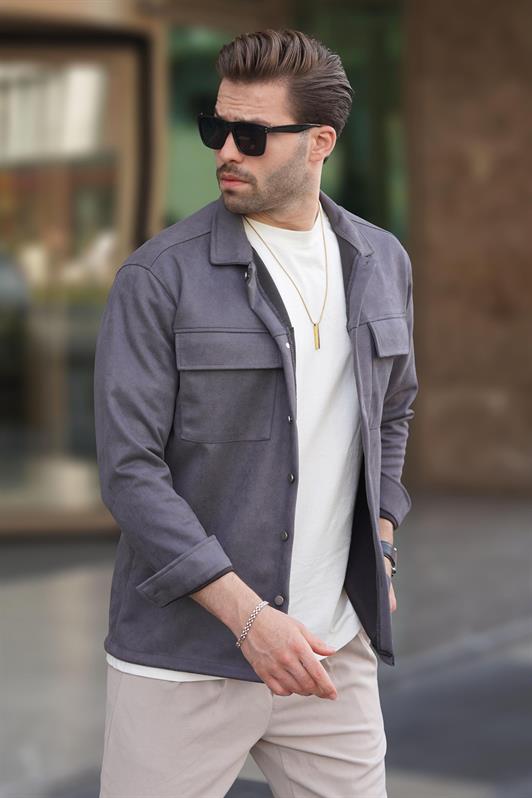 MDX Smoke Pocket Detailed Shirt Jacket 6748 - Chilliwack