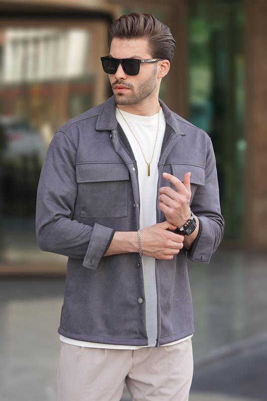 MDX Smoke Pocket Detailed Shirt Jacket 6748 - Chilliwack