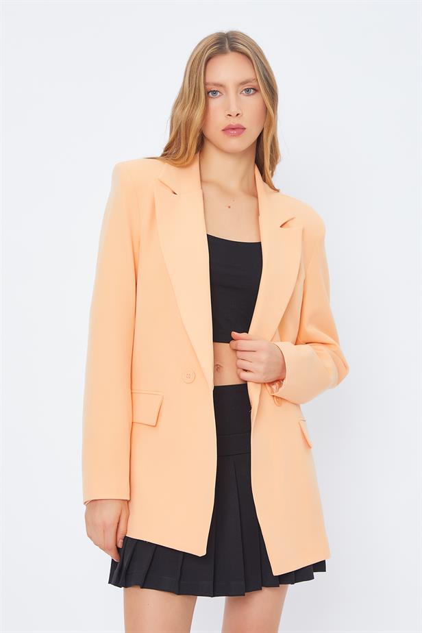 RYN Oversize Blazer Jacket - TAWNY - Collegno