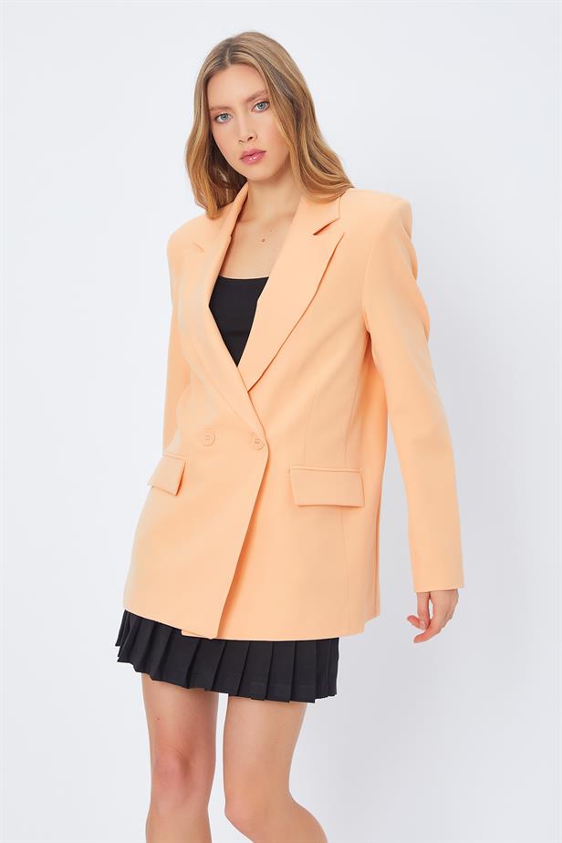RYN Oversize Blazer Jacket - TAWNY - Collegno