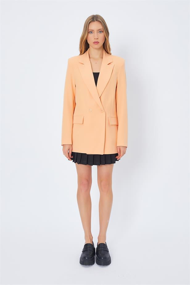 RYN Oversize Blazer Jacket - TAWNY - Collegno
