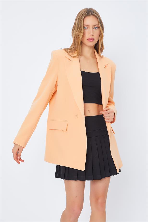 RYN Oversize Blazer Jacket - TAWNY - Collegno