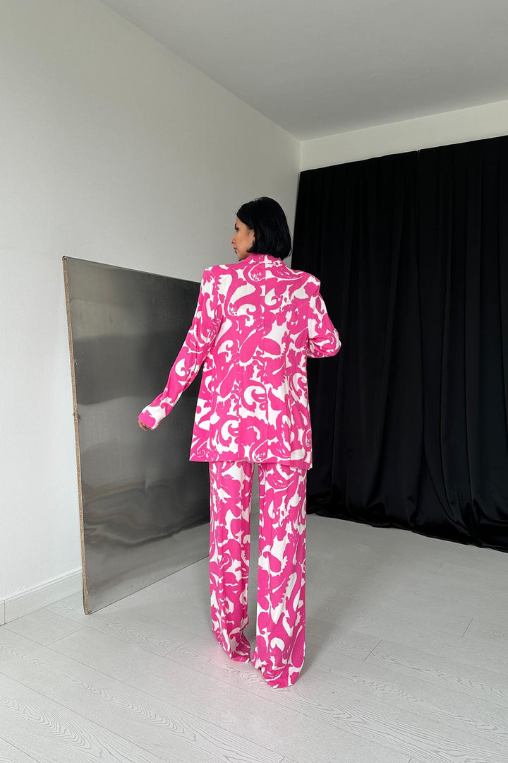 ELS Jacket and Trousers Set - Fuchsia - Lancaster