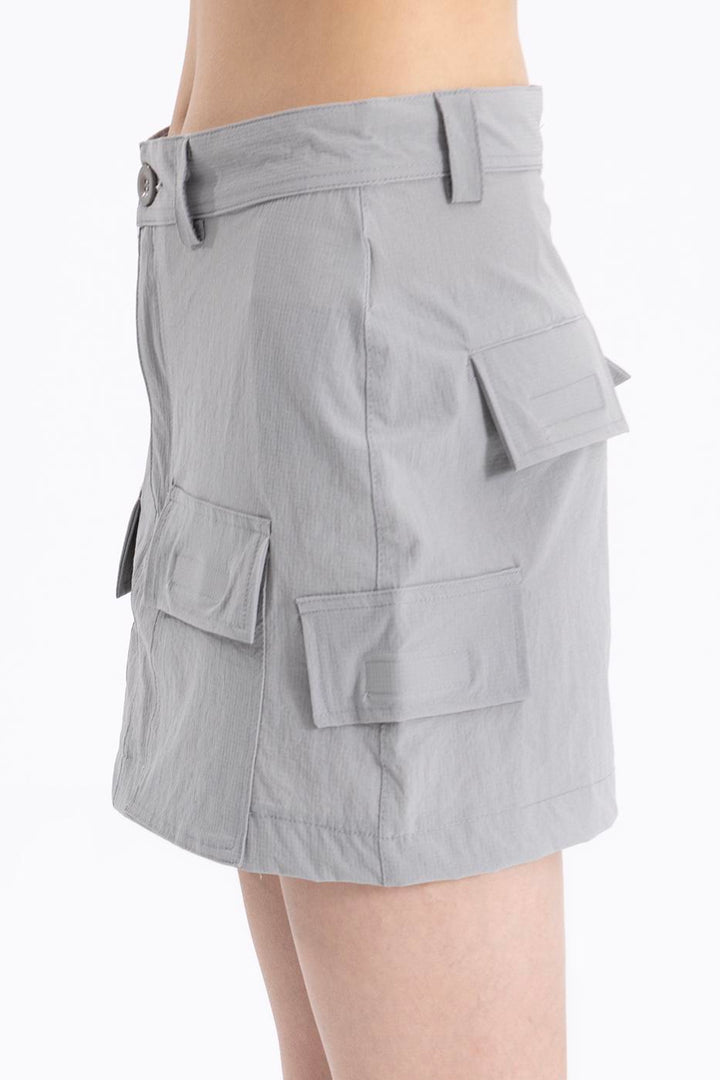 BSL Women Pocket Detailed Tight Mini Skirt - Meridian