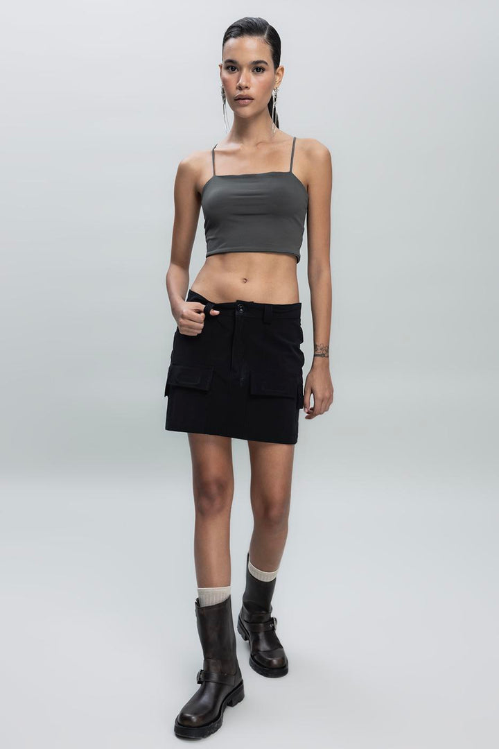 BSL Women Pocket Detailed Tight Mini Skirt - Hatfield