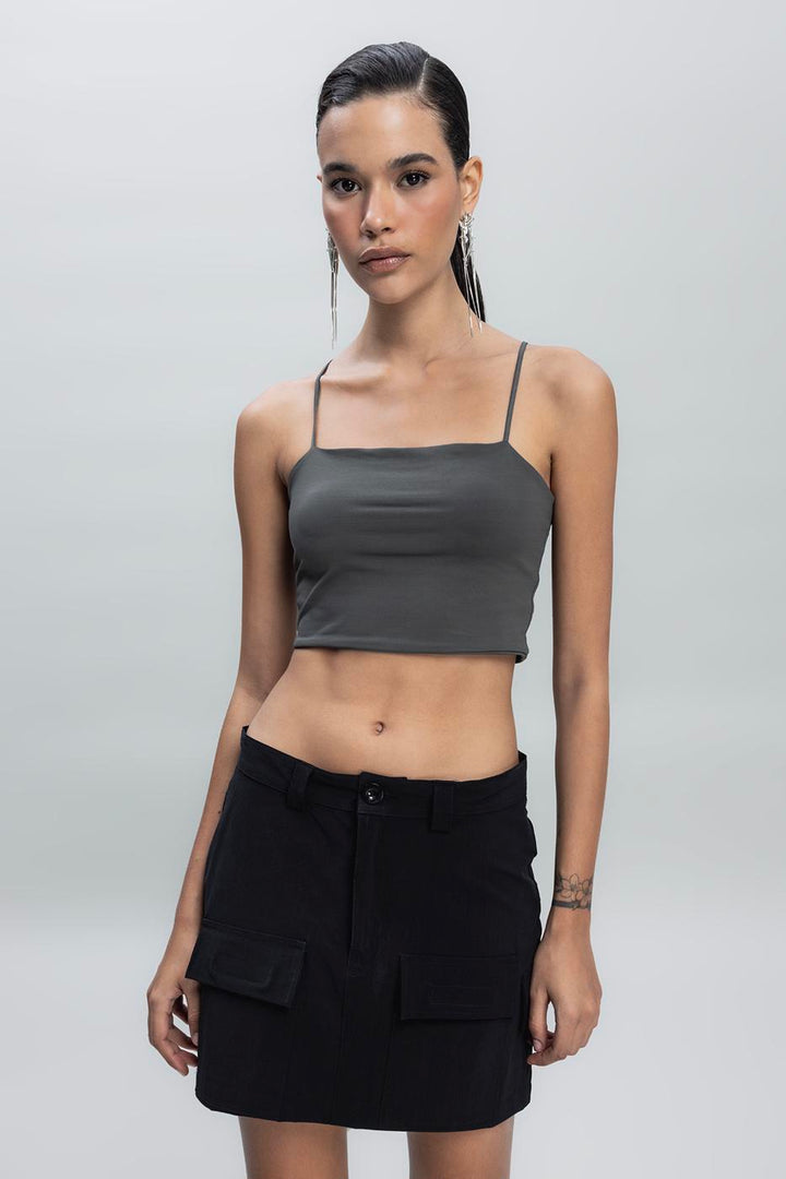 BSL Women Pocket Detailed Tight Mini Skirt - Hatfield
