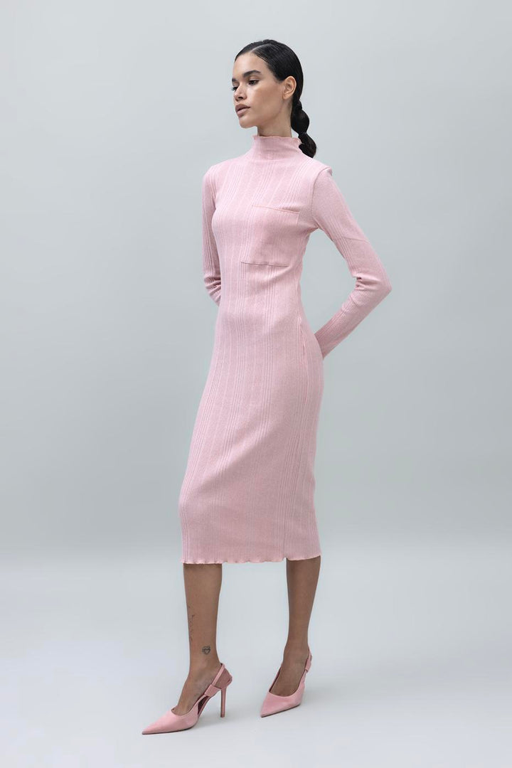 BSL Women Pocket Detailed Midi Dress - Köniz