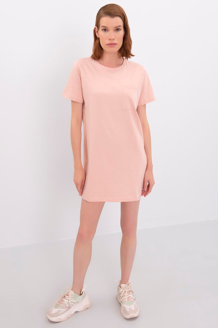 BSL Women Mini Dress with Pocket - Wels