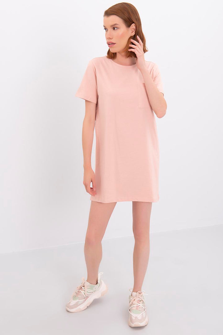 BSL Women Mini Dress with Pocket - Wels