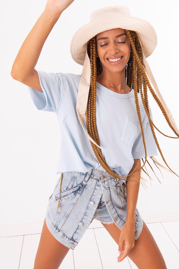 BSL Women Tie Dye T-Shirt with Pocket - Córdoba