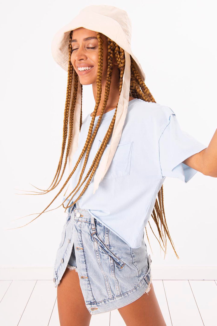 BSL Women Tie Dye T-Shirt with Pocket - Córdoba