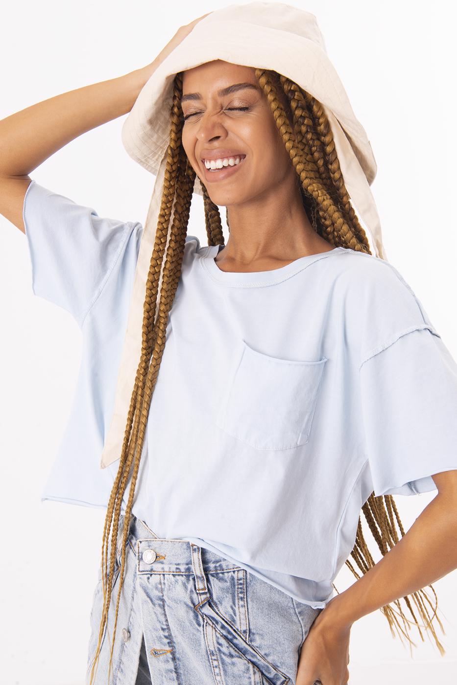 BSL Women Tie Dye T-Shirt with Pocket - Córdoba