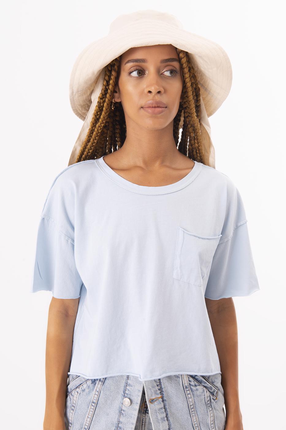BSL Women Tie Dye T-Shirt with Pocket - Córdoba
