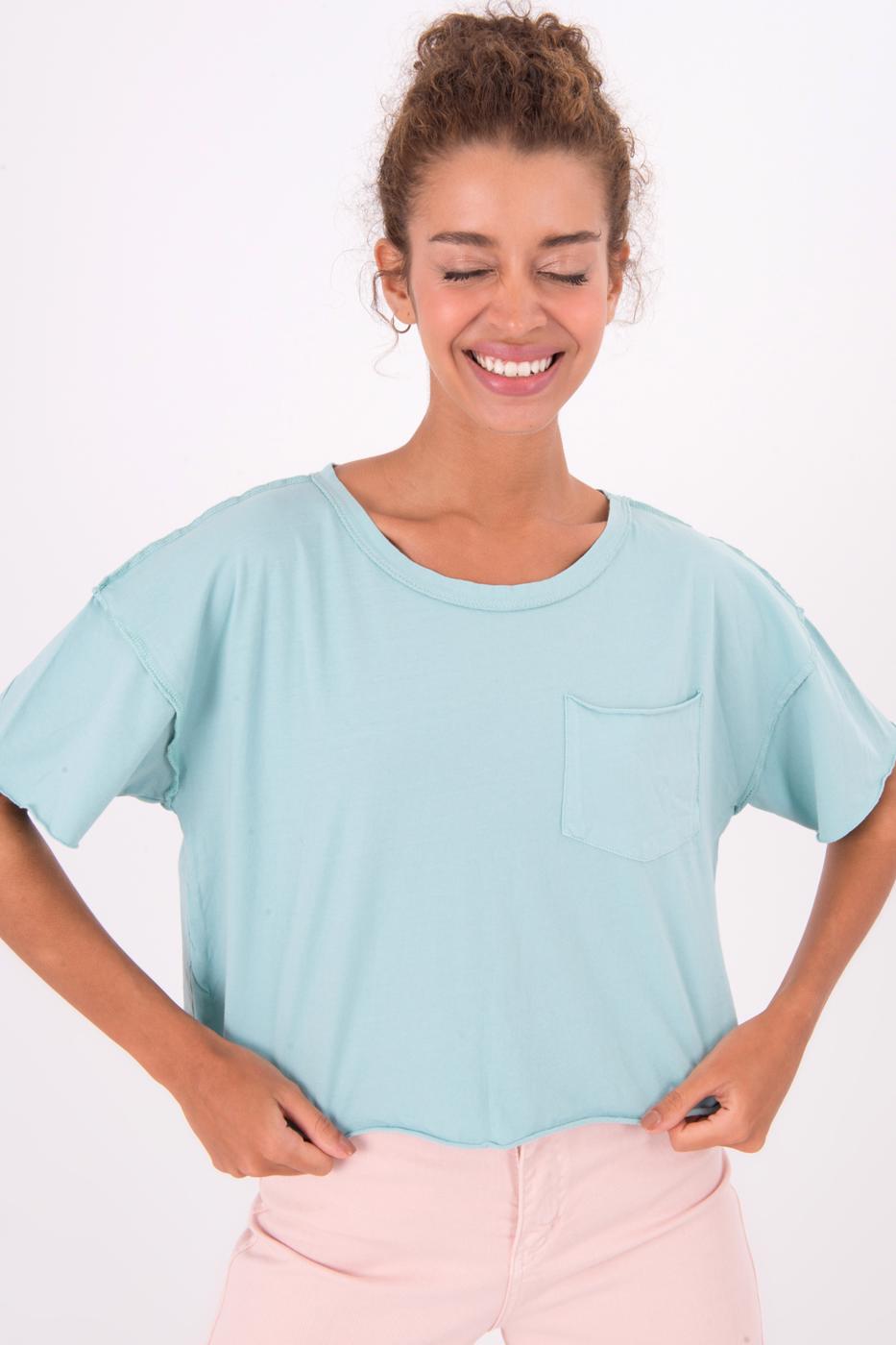 BSL Women Tie Dye T-Shirt with Pocket - Riga