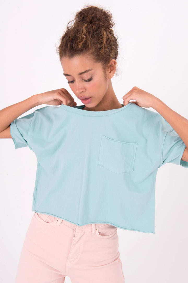 BSL Women Tie Dye T-Shirt with Pocket - Riga