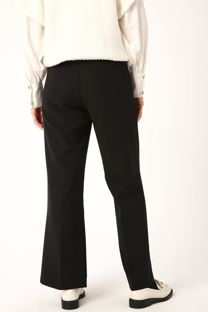TLD Women Allday Black Pocket Wide Leg Pants - Chaïdári
