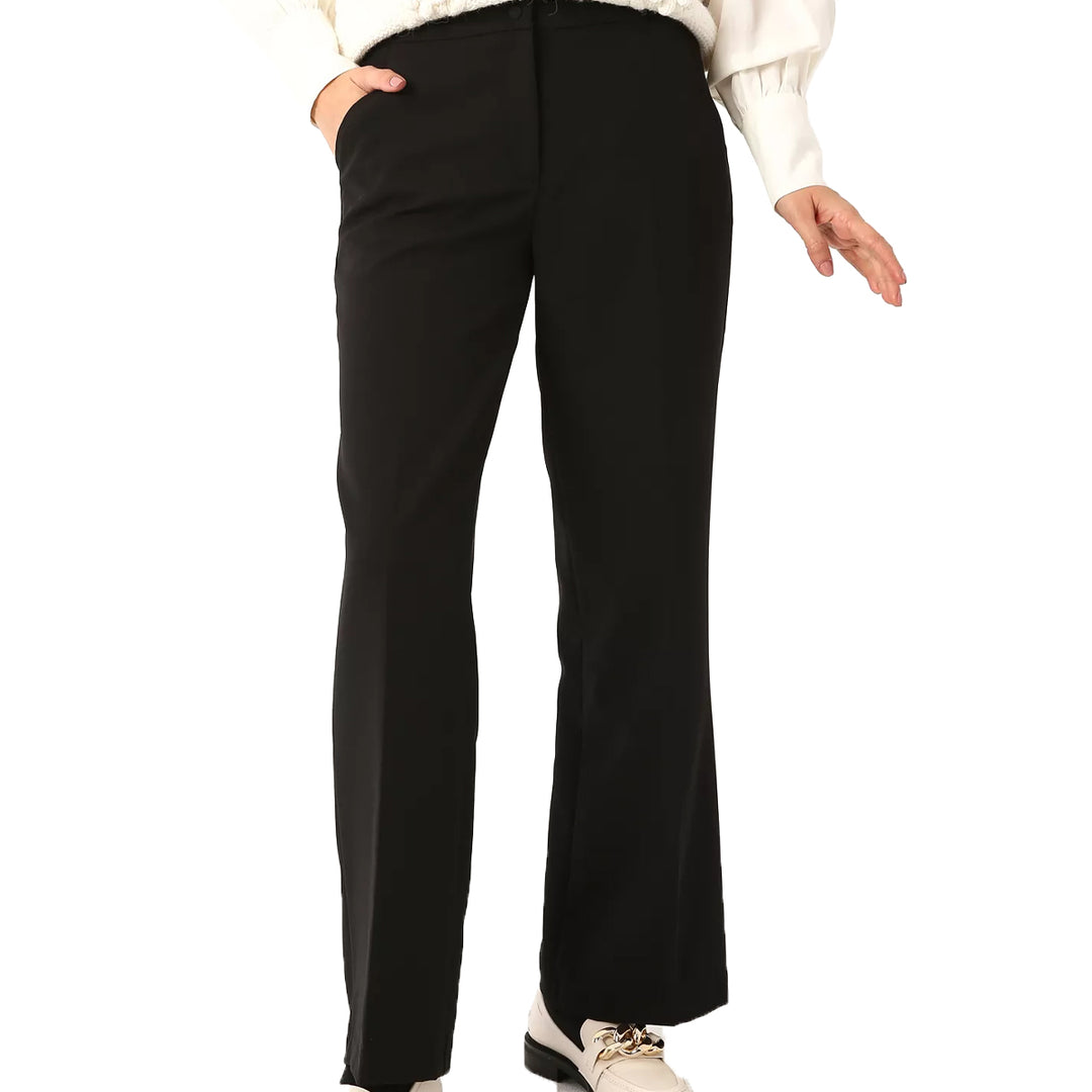 TLD Women Allday Black Pocket Wide Leg Pants - Chaïdári