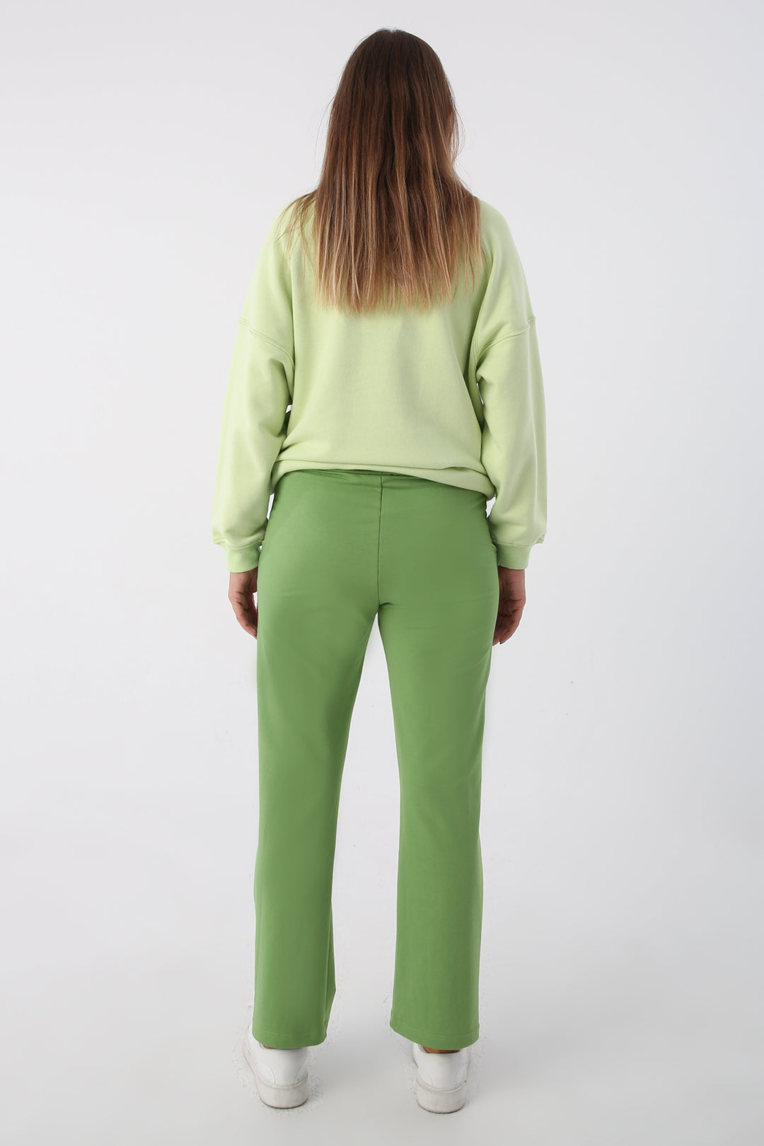TLD Women Allday Green Pocketed Sweatpants - Dormagen