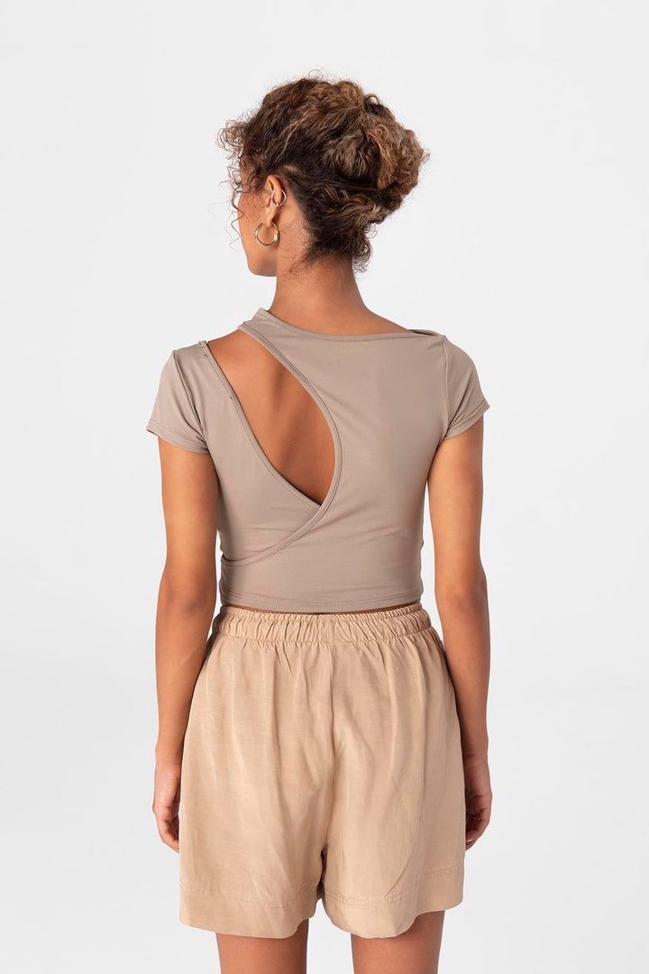 BSL Women Choker neck cut-out top - Velsen-Zuid