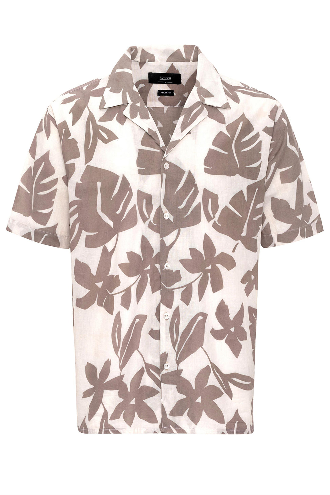 ANT Floral Patterned Top Collar Men's Shirt - Zimapan
