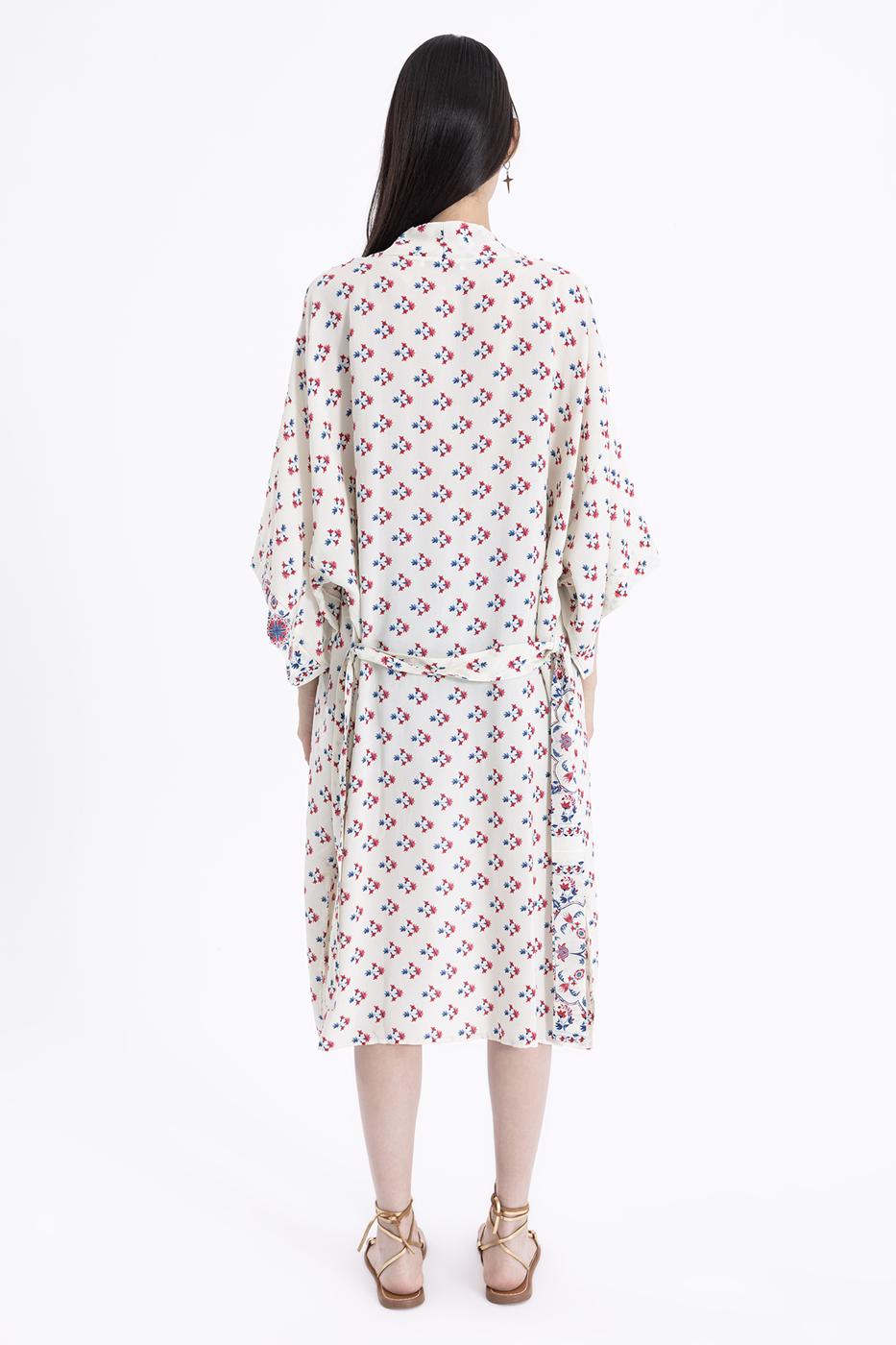 BSL Women Floral Print Kimono - Monterotondo