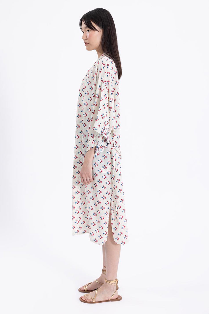 BSL Women Floral Print Kimono - Monterotondo