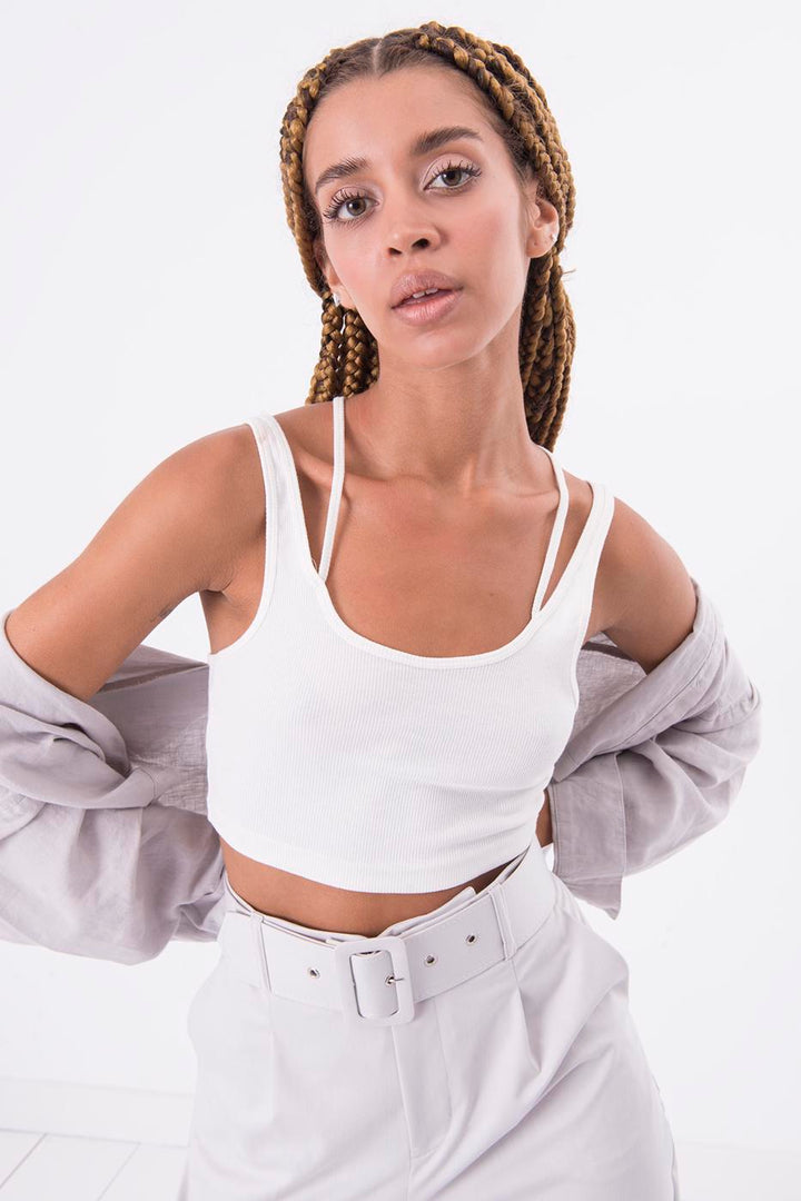 BSL Women Double Strap Cami Top - Biloxi
