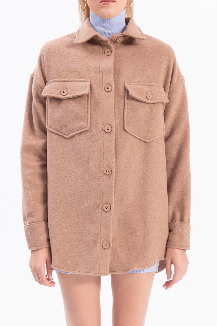 BSL Women Double pocket shirt jacket - Chelmsford