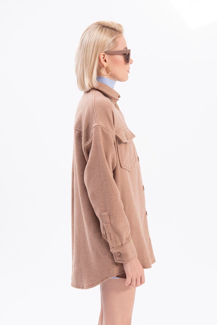 BSL Women Double pocket shirt jacket - Chelmsford