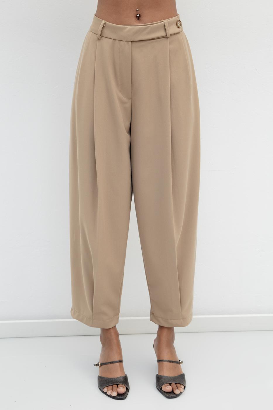 BSL Women Carrot Trousers with Double Darts - Bellevue