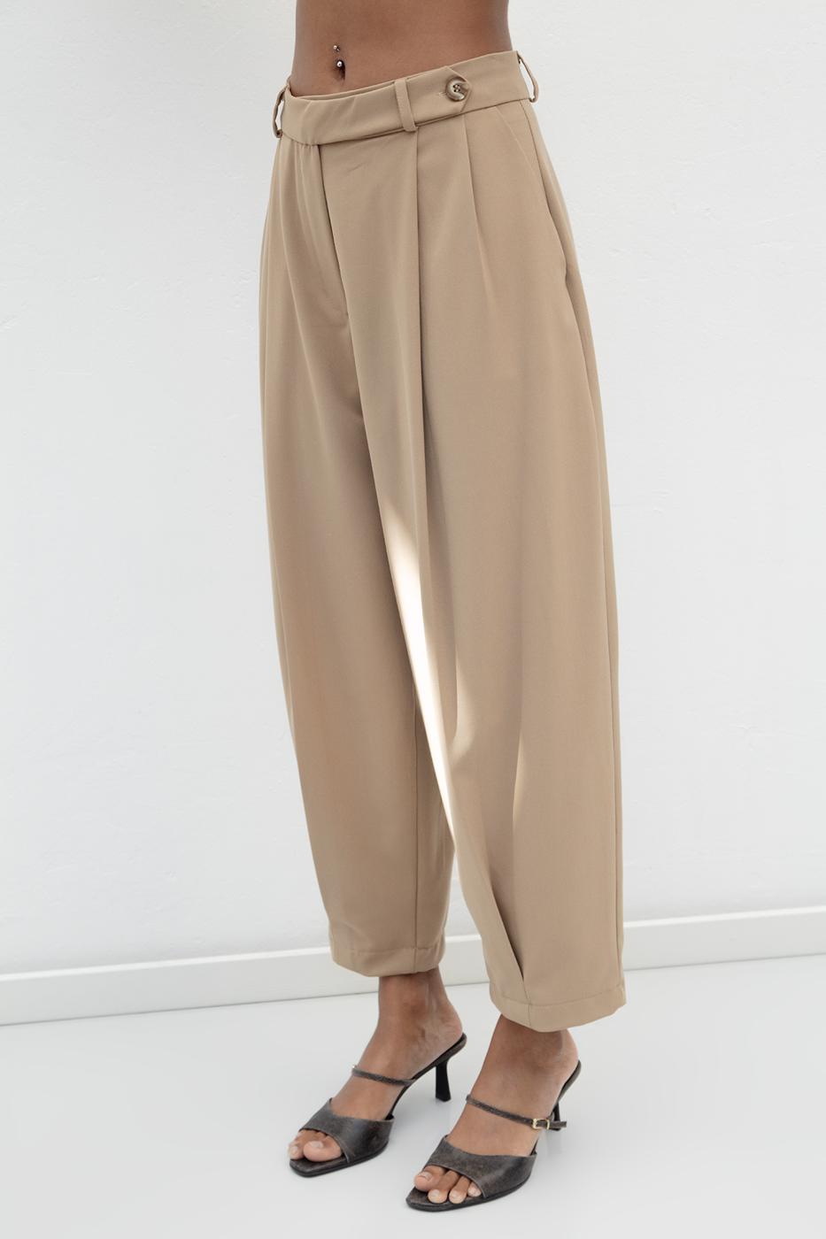 BSL Women Carrot Trousers with Double Darts - Bellevue