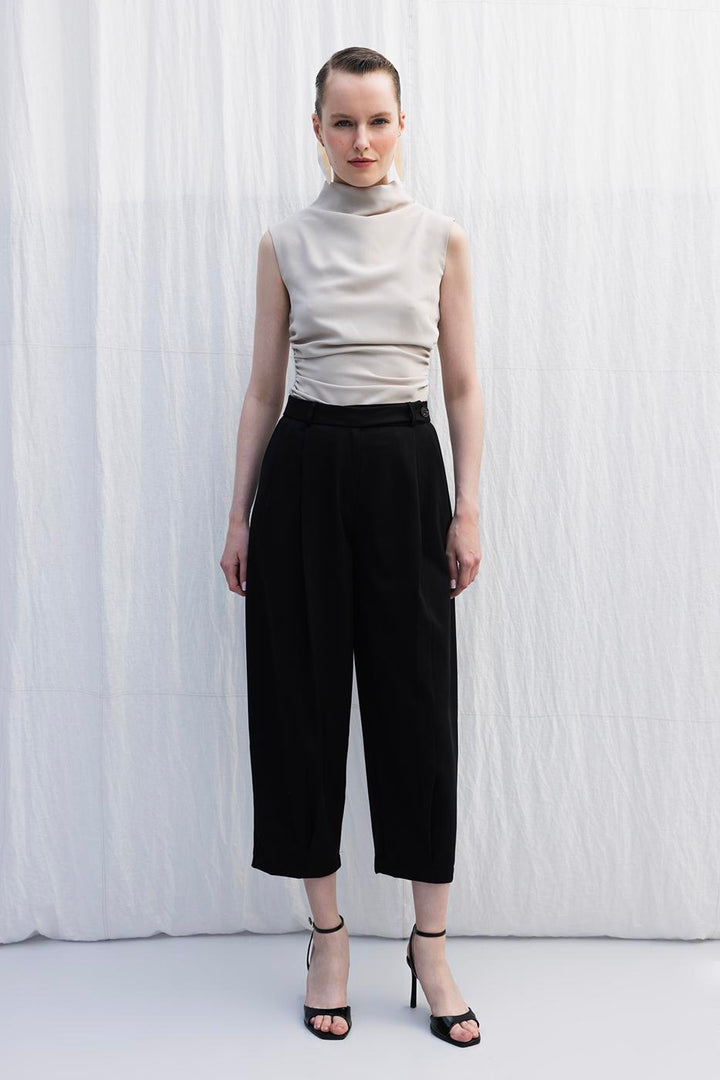 BSL Women Carrot Trousers with Double Darts - Anderlecht