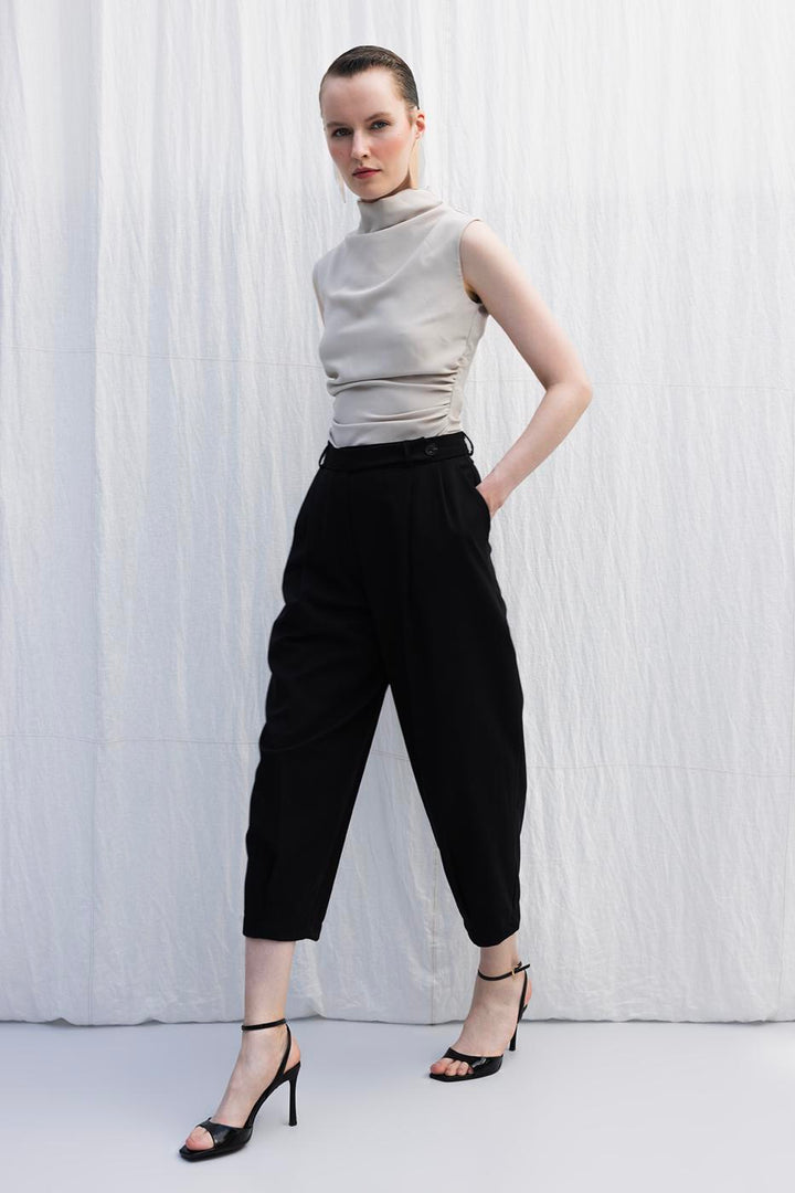 BSL Women Carrot Trousers with Double Darts - Lleida