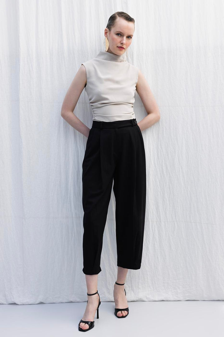 BSL Women Carrot Trousers with Double Darts - Lleida