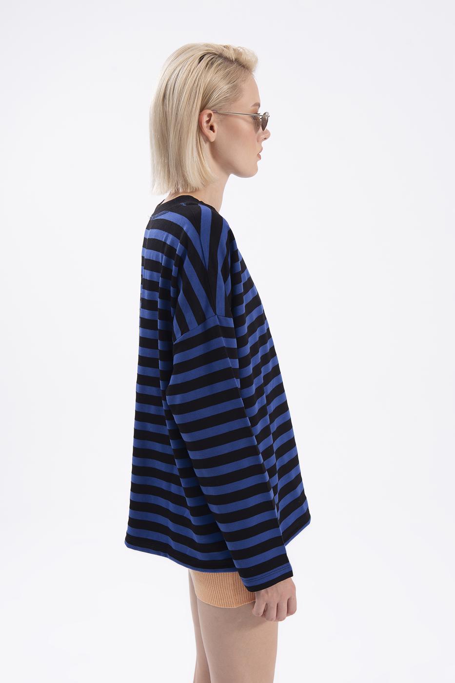 BSL Women Stripped sweatshirt - Madera