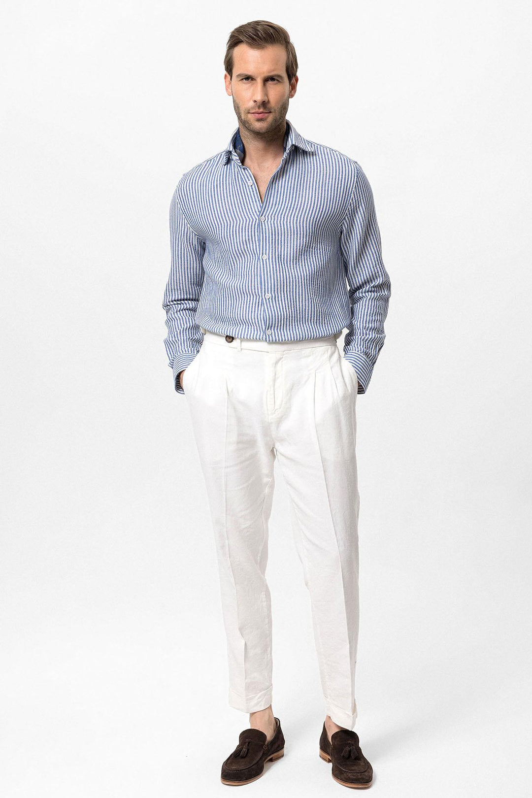 ANT Striped Men's Shirt - Hamilton