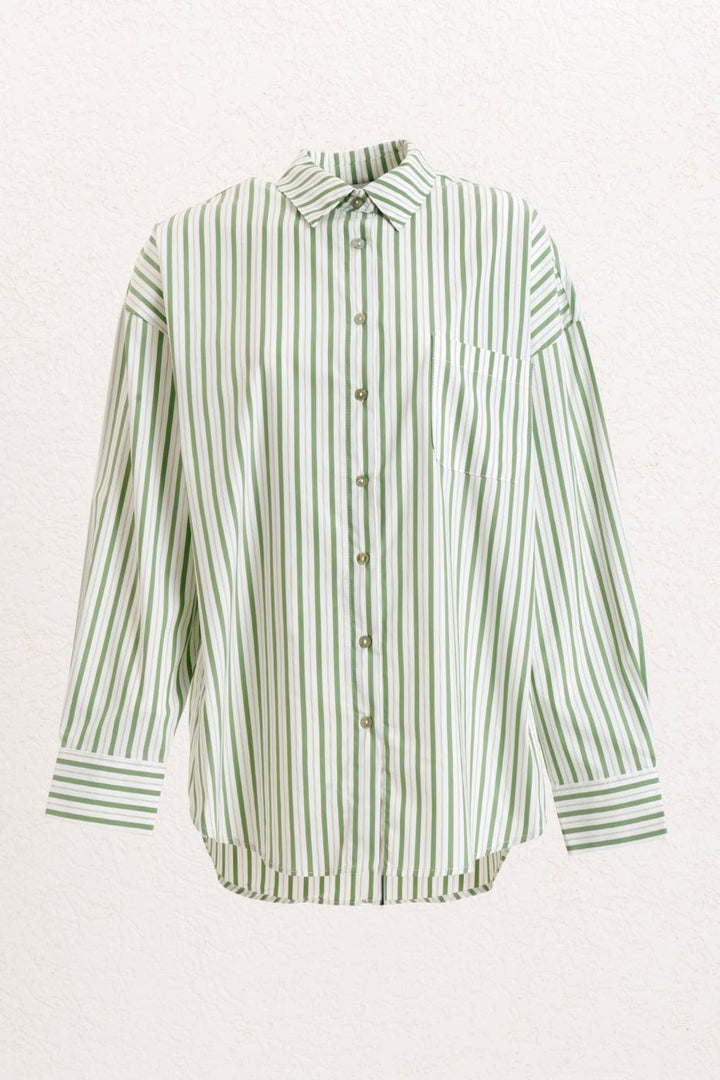 BSL Women Striped Oversize Shirt - Fasano