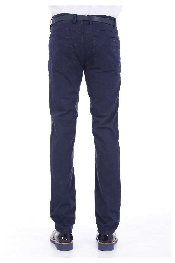 WSS Cotton Five Pockets Navy Blue Men Pants  - Spring Hill
