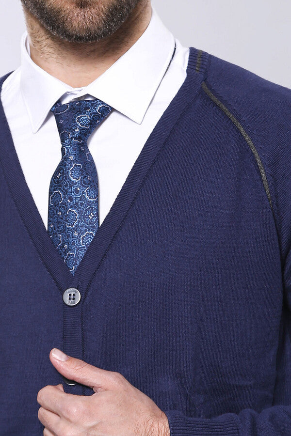 WSS Cotton Knitwear Navy Blue  - Shakhtarsk