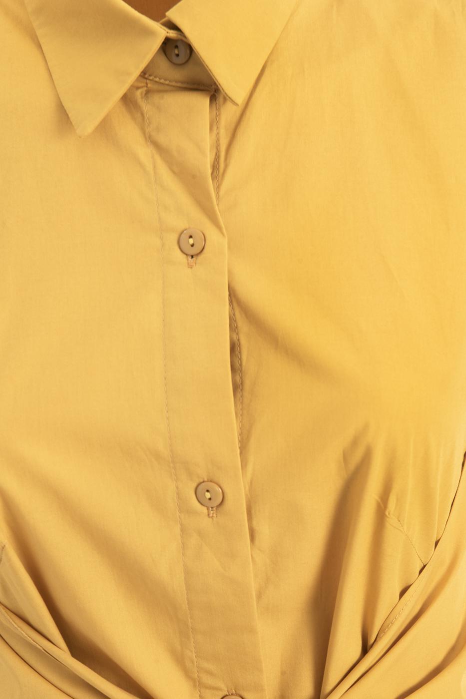 BSL Women Cotton Midi Shirt Dress - Juana Díaz