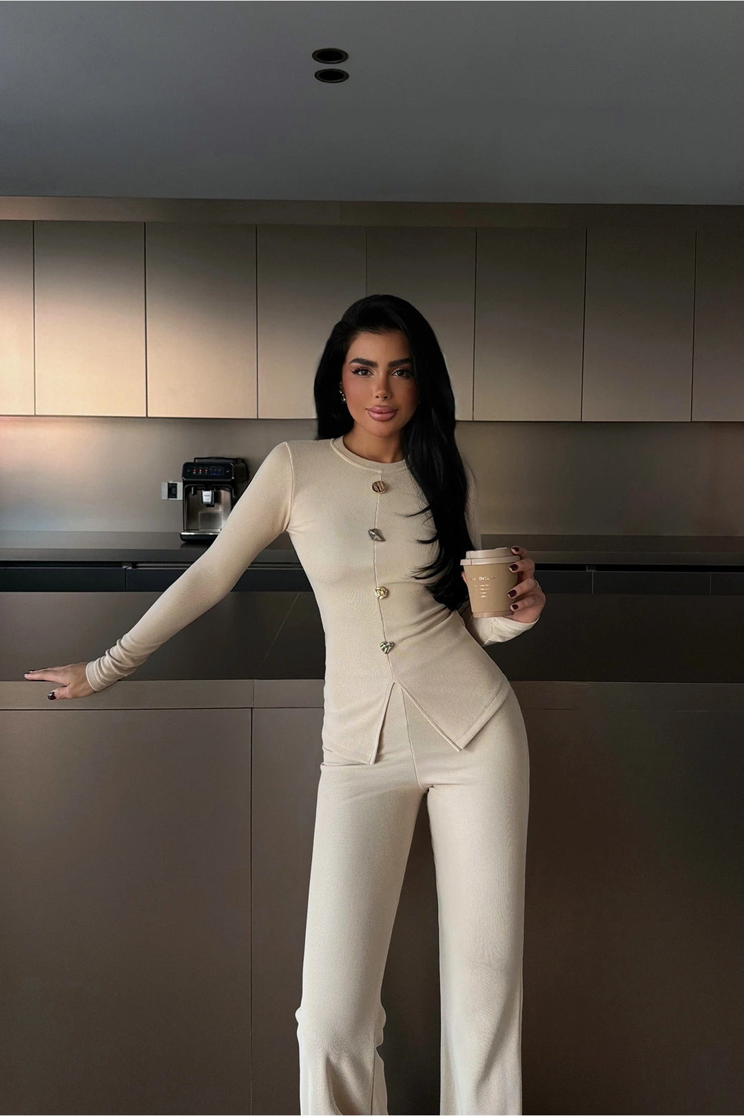 EYY Women Cream Zylan Suit - Barreiro