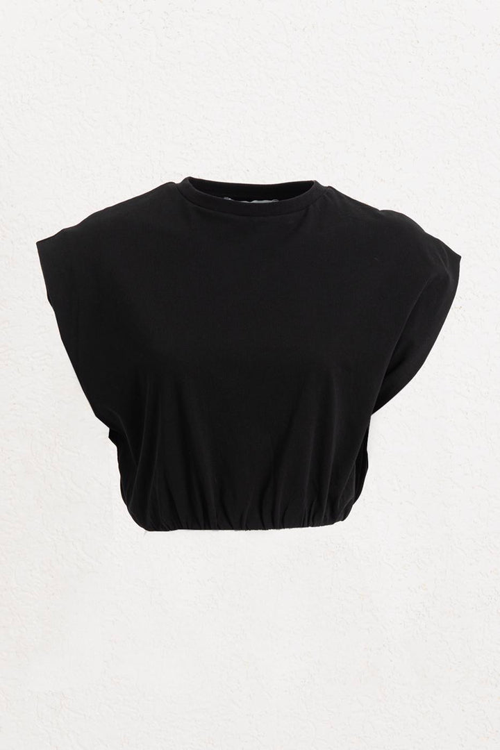 BSL Women Crop Balloon T-shirt - Nanterre