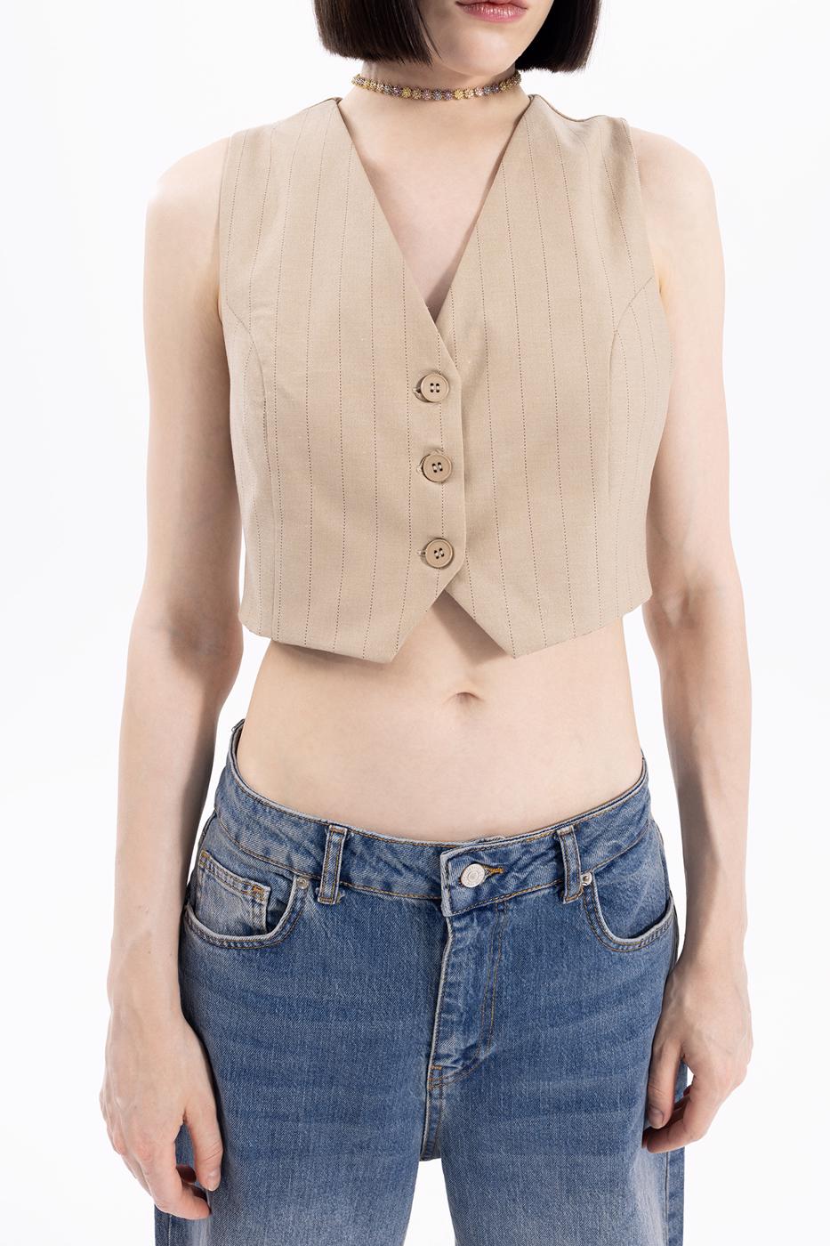 BSL Women Crop Fit Vest - Gjilan